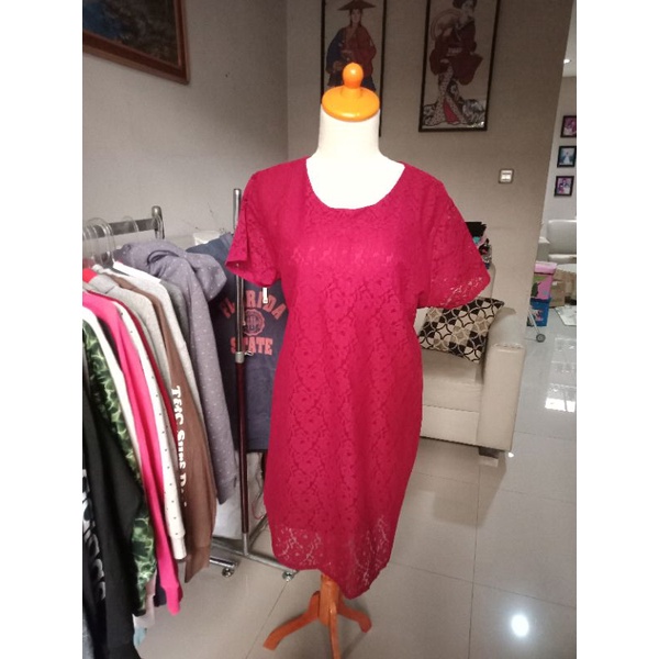 DRESS BROKAT BIG SIZE