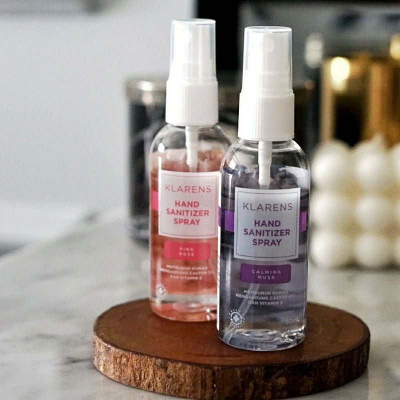 Jual Klarens Hand Sanitizer Spray Calming Musk 60ml