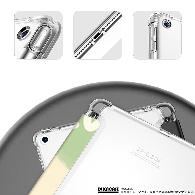 Dllencase Dengan Holder Pensil Untuk iPad Pro 11 2019 2020 10.2 7 / 8th Generation 2018 9.7 5 / 6th Mini 4 5 Air 4 10.5 10.9 A285