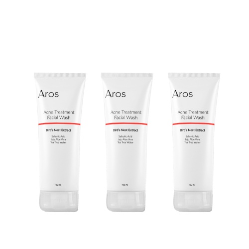AROS FACIAL WASH ACNE TREATMENT SERIES | READY STOCK | BISA GOSEND/GRAB/COD