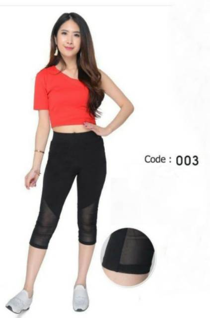 CELANA LEGGING 7PER8 RENDA SOFT IMPORT
