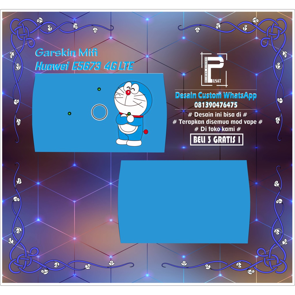 Garskin Mifi Huawei E5673  - Desain 6