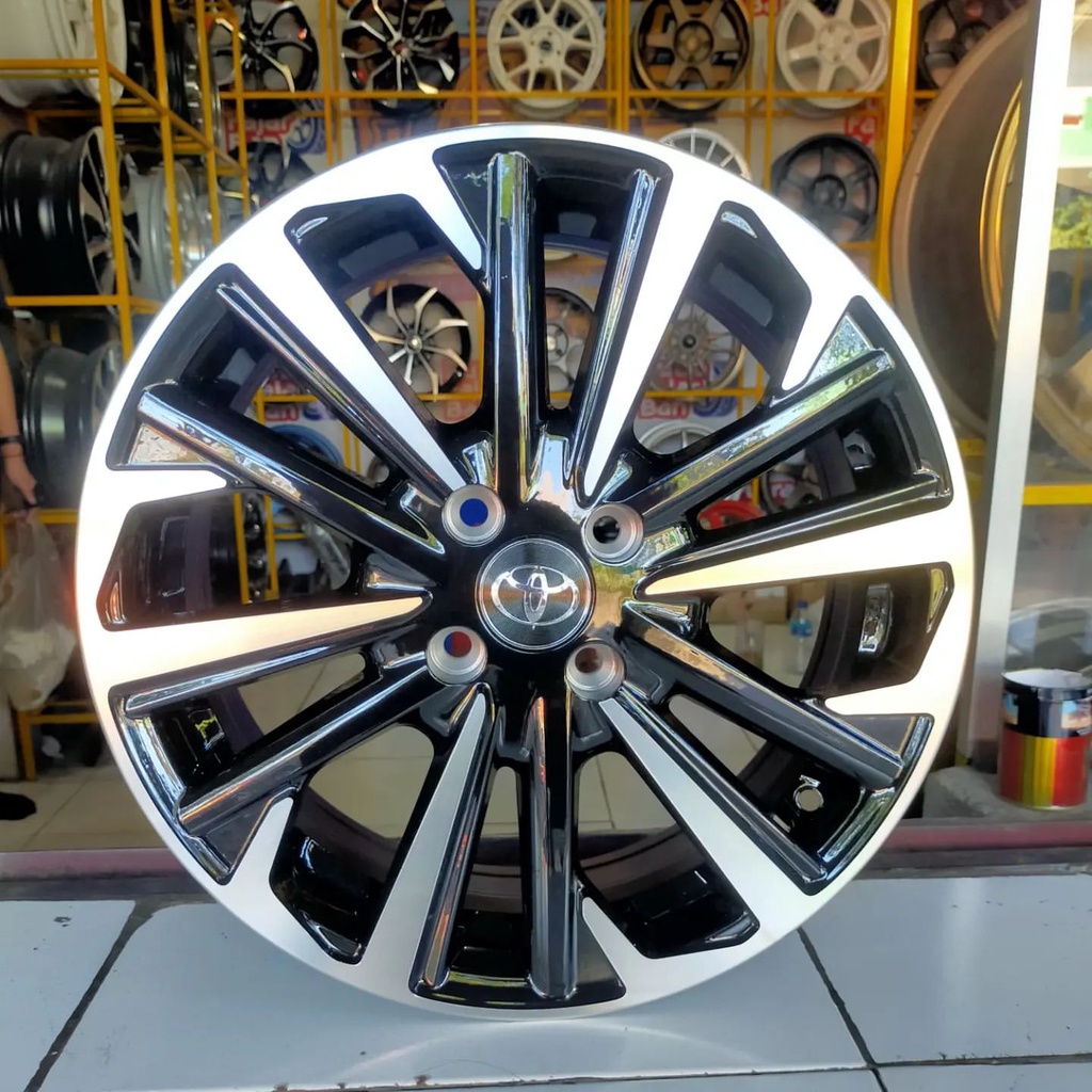 velg Yaris TRD Sportivo Ring 16 pcd 4x100 velg mobil r16 yaris