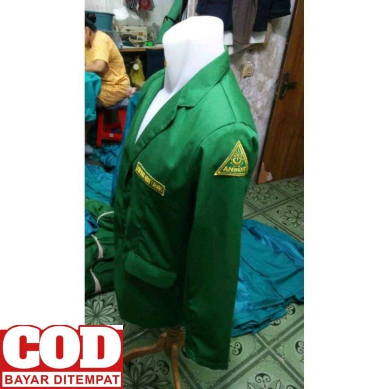 Termurah jas Ansor, jas Ansor lengan panjang, jas Ansor pendek, jas Ansor soekarno,jas Ansor bellini