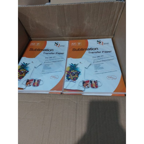 

KERTAS SUBLIM A4 MERK SQ ONE / SUBLIME / ART PAPER SUBLIM / MURAH