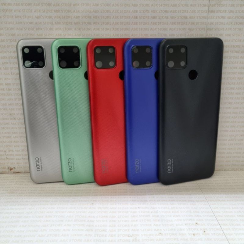 BACKDOOR BACK COVER REALME NARZO 20 RMX2193 KESING HOUSING TUTUP BELAKANG ORIGINAL