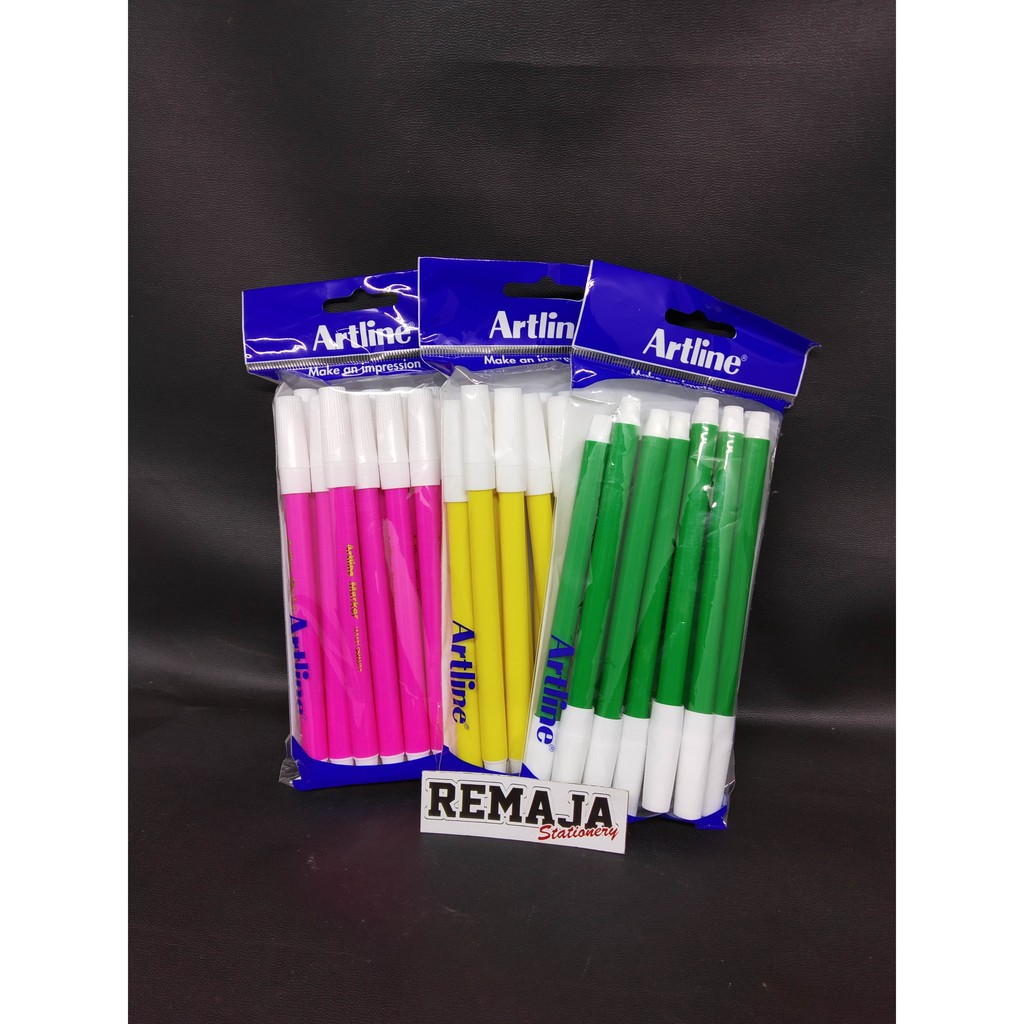 

Spidol Artline 1 warna isi 12