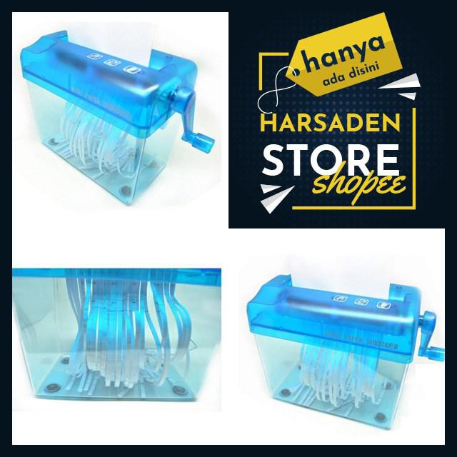 

HAR871 HAND OPERATED PAPER (HR871) MURAH CD CARD SHREDDER PENGHANCUR KERTAS MANUAL BY HARSADEN