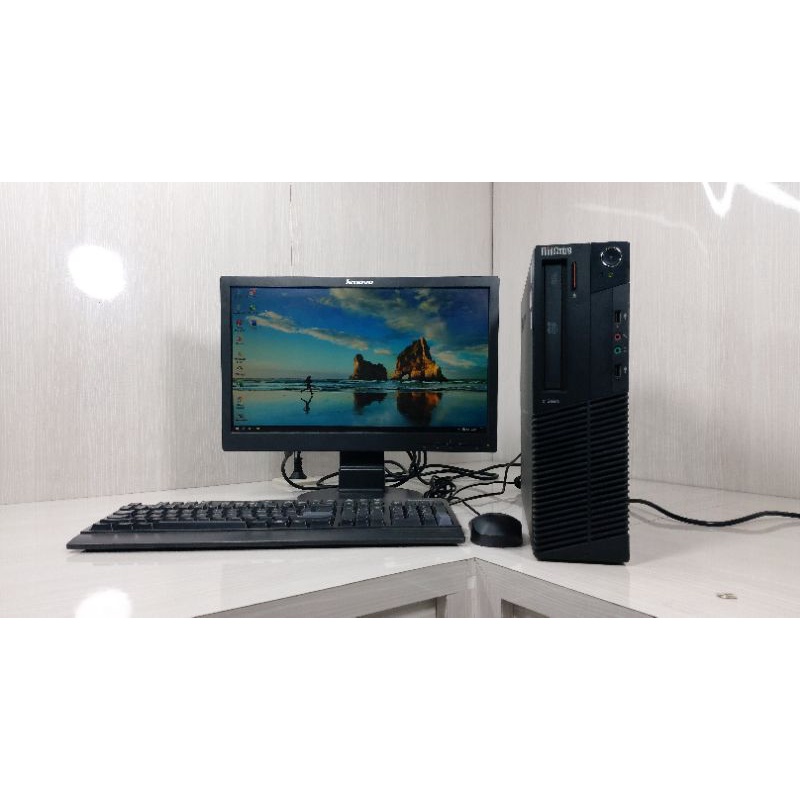 Paketan Pc Lenovo M82p Core i5 Gen3 Ram 4gb Hdd 500gb