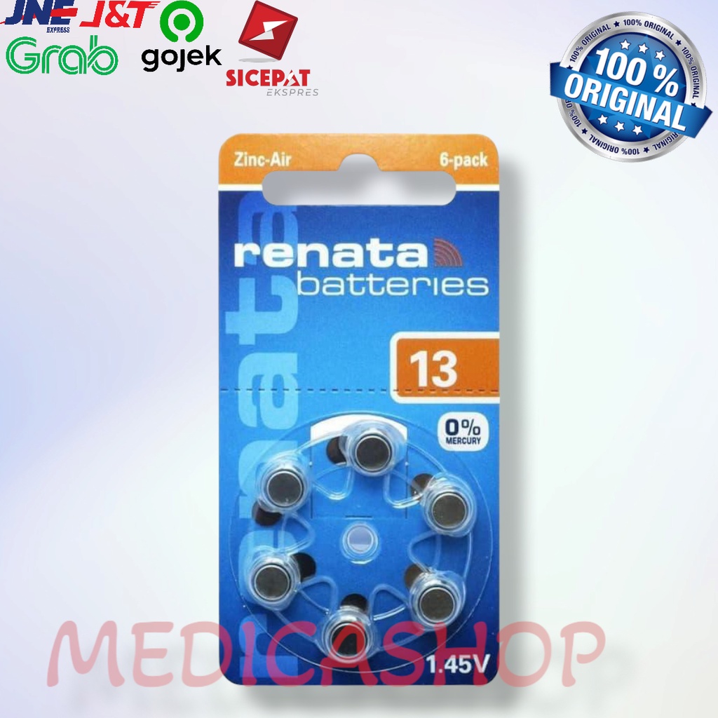 hearing aid renata A13/ baterai Renata A13