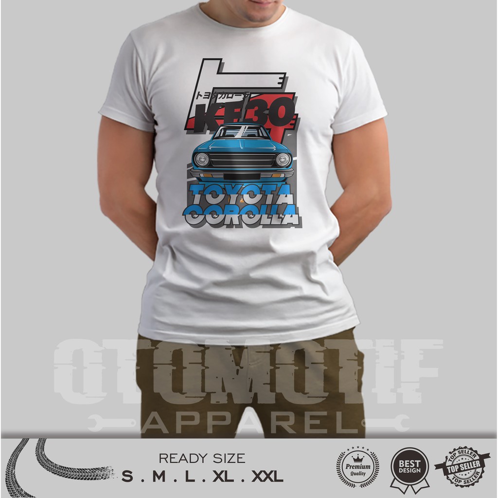 KAOS OTOMOTIF TOYOTA COROLLA KE30 RACINGLOOK SERIES 021