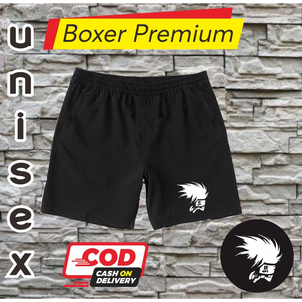 BEST SELLER 1 - PSYCHO BOXER PRIA WANITA| CELANA DALAM PENDEK KOLOR BOXSER PANTAI BAHAN KATUN| BOKSE