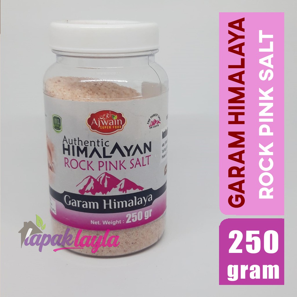 Garam Himalaya Himalayan Rock Pink Salt Ajwain 250 gram