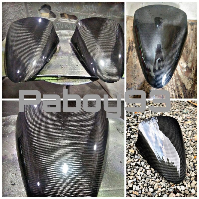 WINDSHIELD PCX CBU LED THAILAND CARBON KEVLAR MODEL STANDART