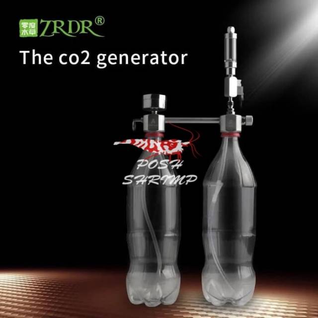 Co2 Generator Diy Kit / Co2 Generator Cisod / Regulator Aquascape