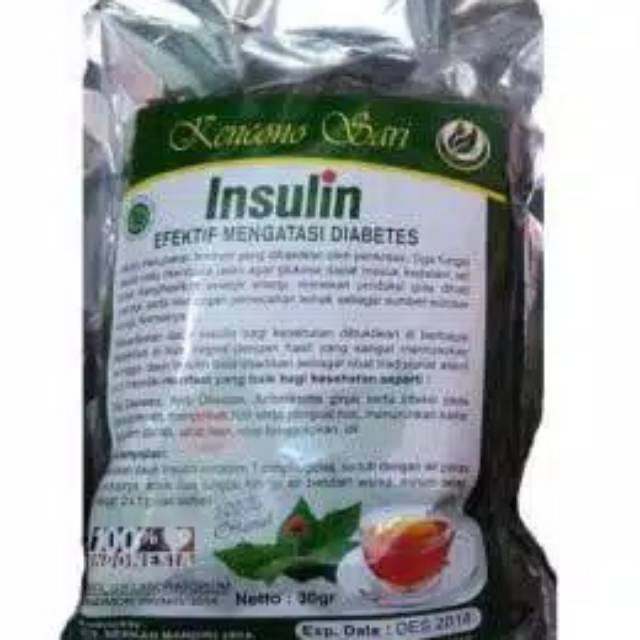 

Teh Daun Insulin yakon Teh Diabetes Original