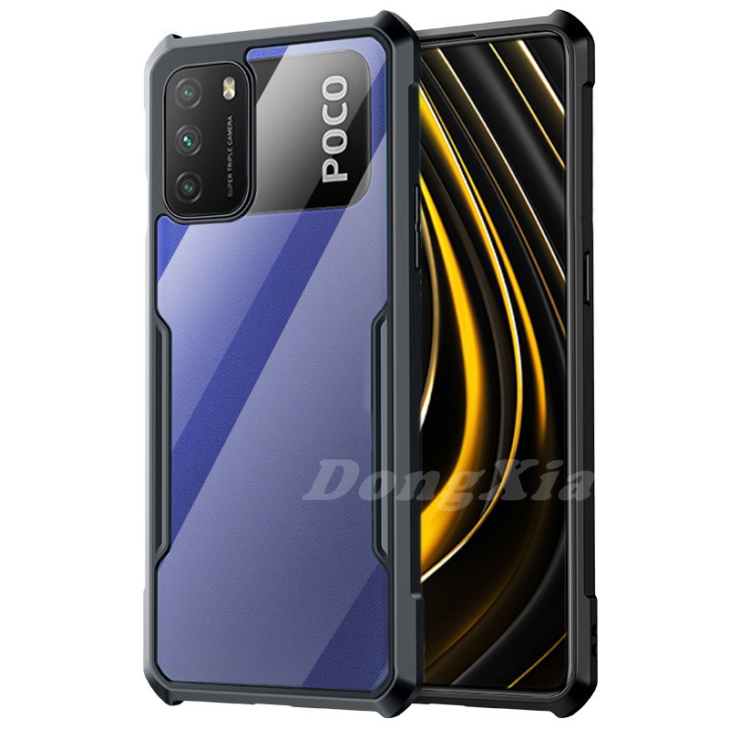 [COD Ready Stock] Casing Xiaomi POCO X3 GT M3 Pro X3 NFCF3 Mi 11 Lite 10T Redmi10 9A 9T Redmi8A Case Hard Air Bag Protection Slim Crystal Clear Cover BY