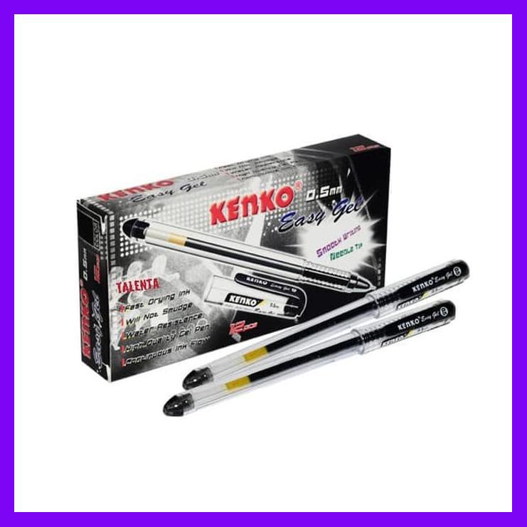 

PULPEN KENKO EASY GEL HITAM/BIRU