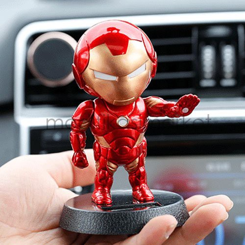 Ironman Dashboard / Boneka Ironman Solar / Ironman Energi Matahari