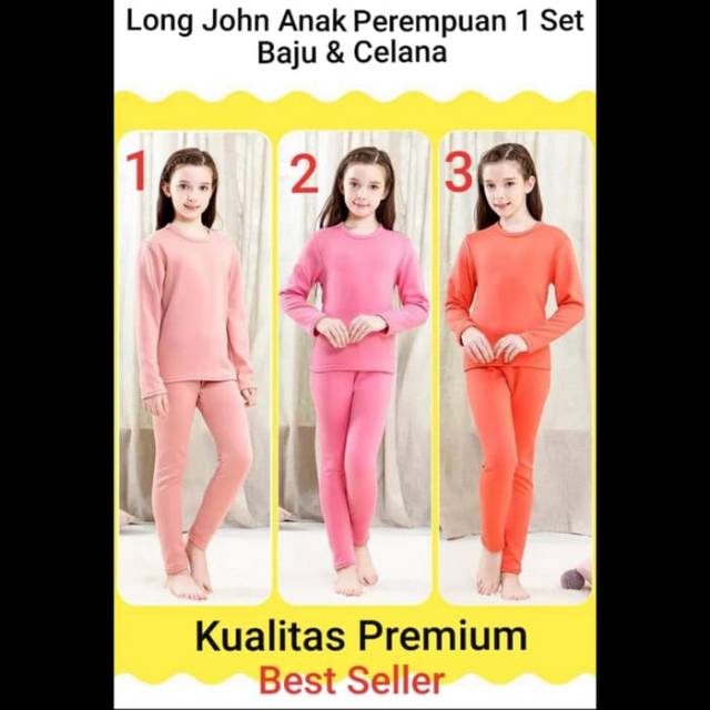 Long John Anak / Pakaian Musim Dingin Anak 01