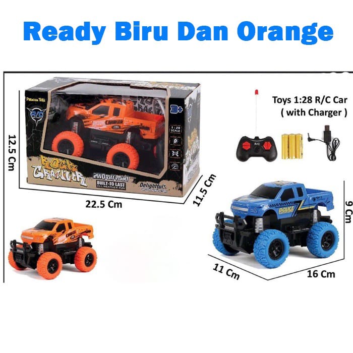 Mobil Remot Kontrol / RC Offroad / Rock Crawler Mobil Jeep Remote Control Mini Climber New Edition