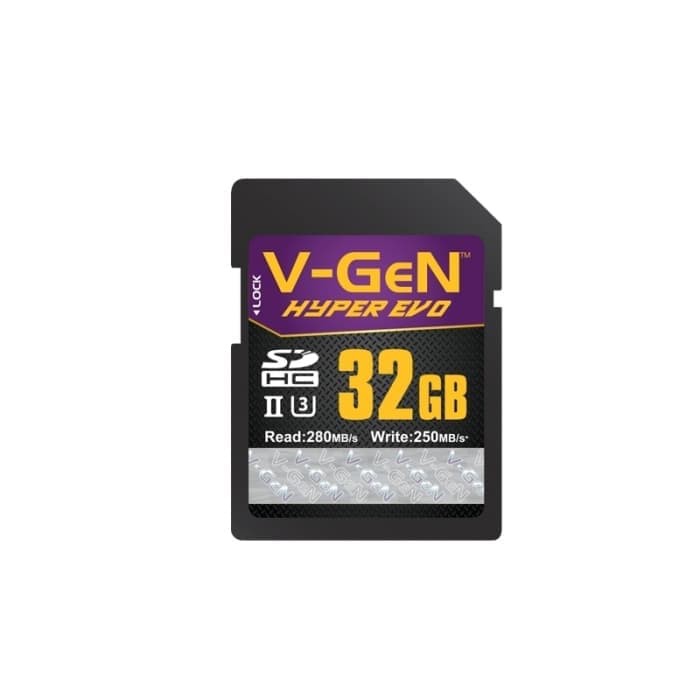 MEMORY SD CARD 32GB VGEN UHS1 C3 HYPER SD Card Hyper EVO 32 GB V-GEN