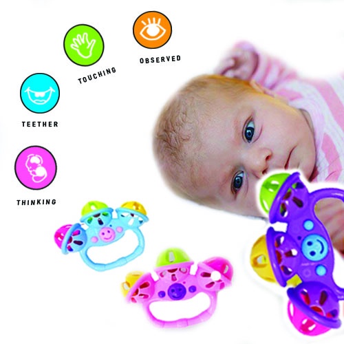 Mainan Anak Edukasi Kerincingan Bayi/ Kerincingan Bayi Genggam 3288-C4