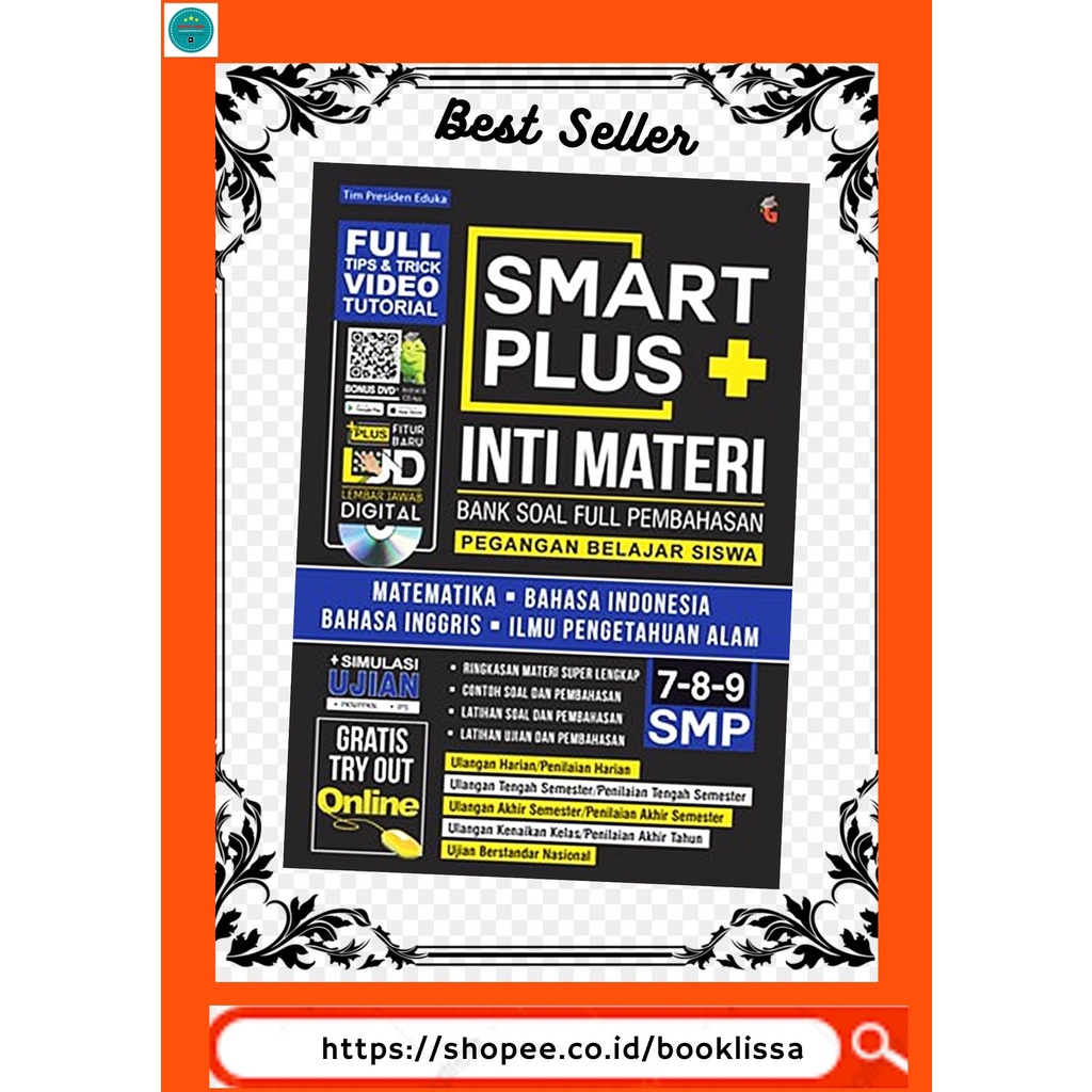 SMART PLUS SMP/MTS INTI MATERI BANK SOAL FULL PEMBAHASAN