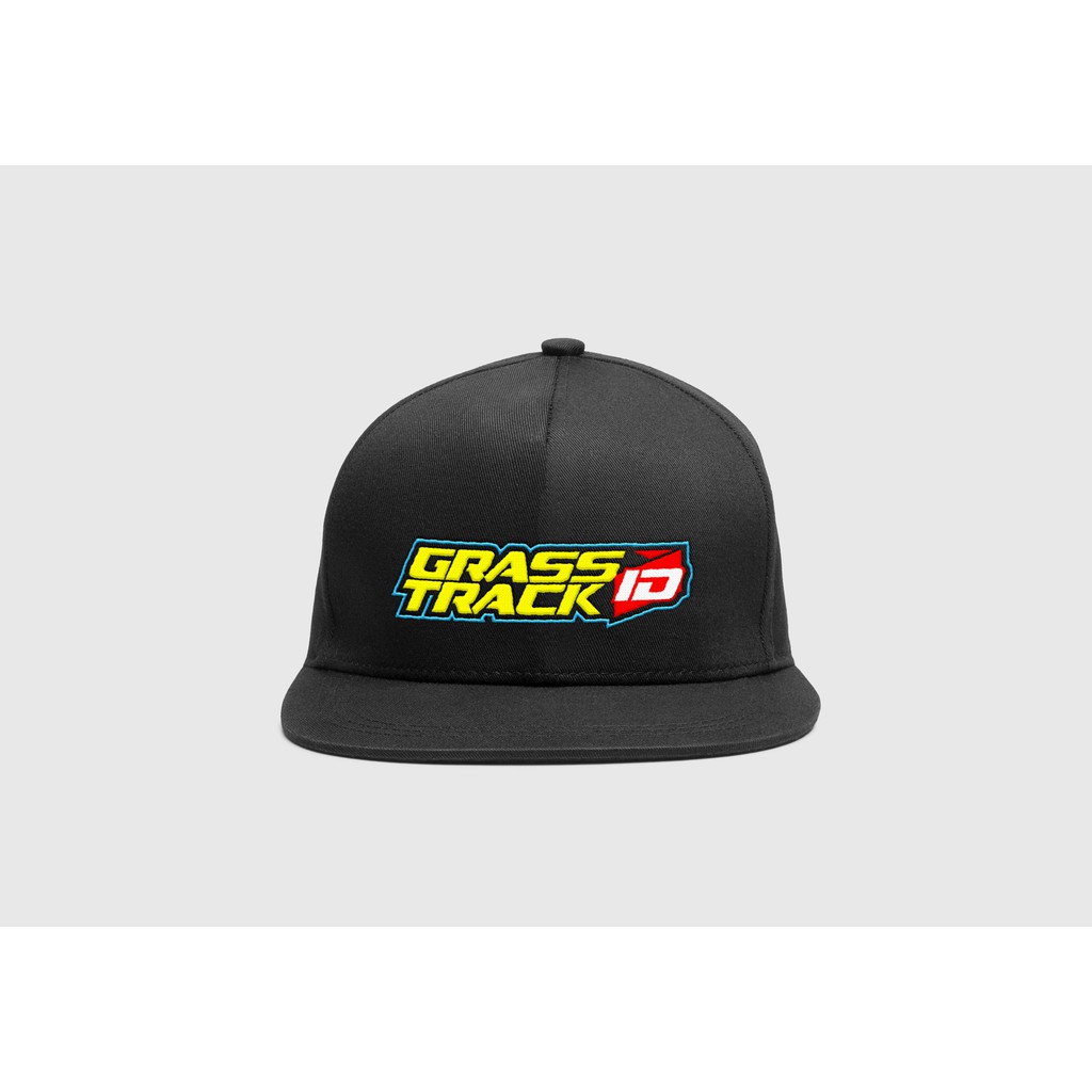 Topi GrasstrackId Snapback GrasstrackId Printing Polyflex