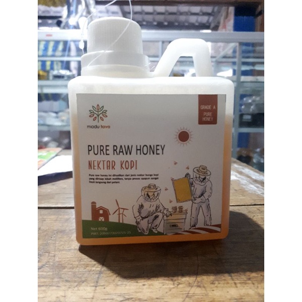 

MADU PURE RAW HONEY NEKTAR KOPI 600 GRAM