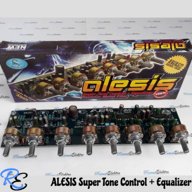 ALESIS Stereo Tone Control plus Equalizer