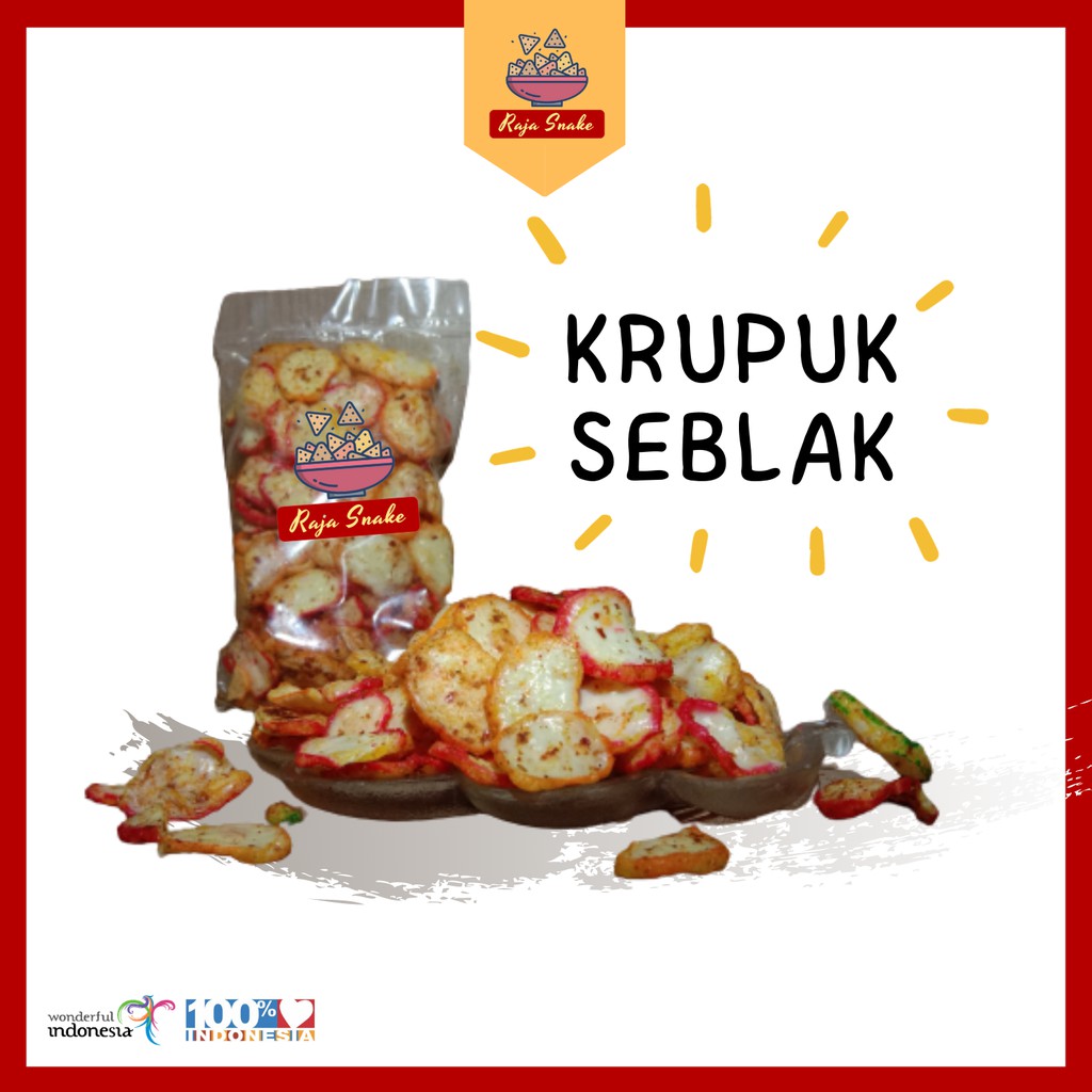 

Krupuk Seblak / Krupuk Seblak Pedas / Kerupuk Seblak Pedas / Kerupuk Seblak Pedas Murah Raja Snake