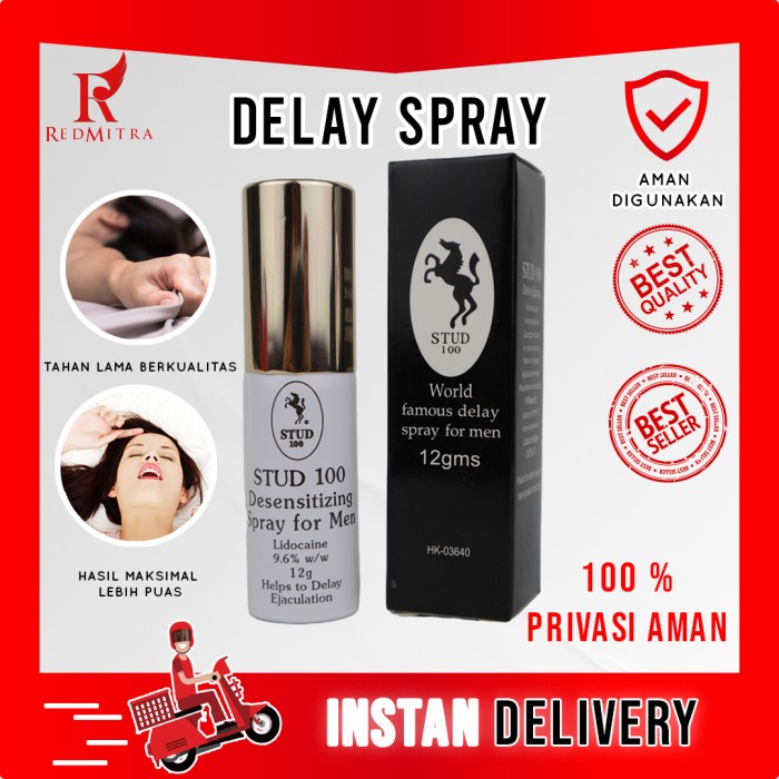 Stud 100 Gold World Premium | Semprot Delay Spray Pria Tahan Lama