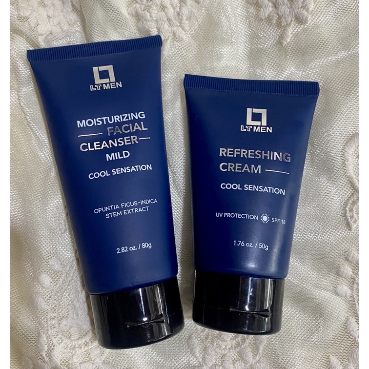 ❤️ SEA ❤️ PAKET LT MEN MOISTURIZING FACIAL CLEANSER MILD & REFRESHING CREAM - PAKET LT MEN