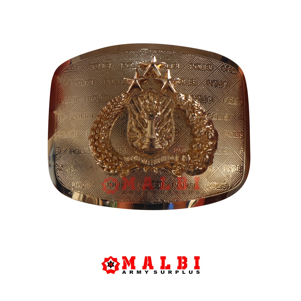 Kepala Kopel Timangan PDL Sus POLRI Motif Tulisan Polisi SM