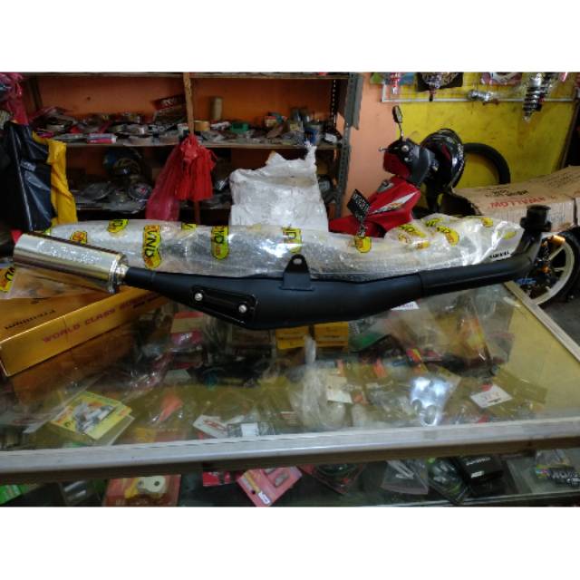 Knalpot vnd racing f1zr dan satria 2tak tipe standard racing.