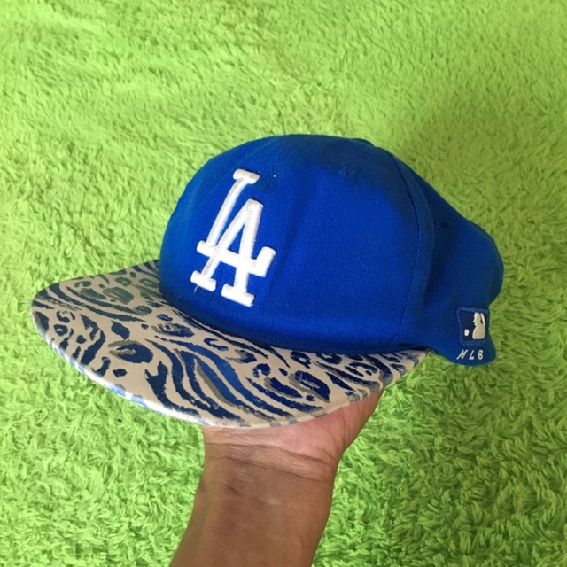Topi snapback MLB LA anak kids second original