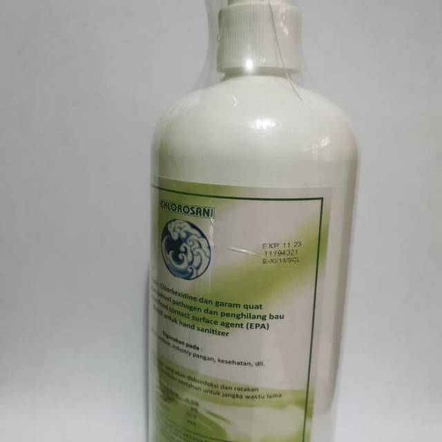 Hand Sanitizer Chlorosani // Hand Rub Cair Liquid //  Pembersih tangan tanpa air / Aseptic Gel