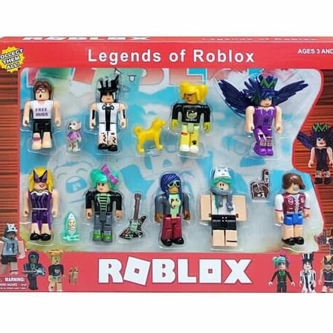 Kado Mainan Anak Cowok Legends Of Roblox Roblox Dalam Kemasan - jual kado mainan anak roblox istimewa spesial 1 set super lengkap
