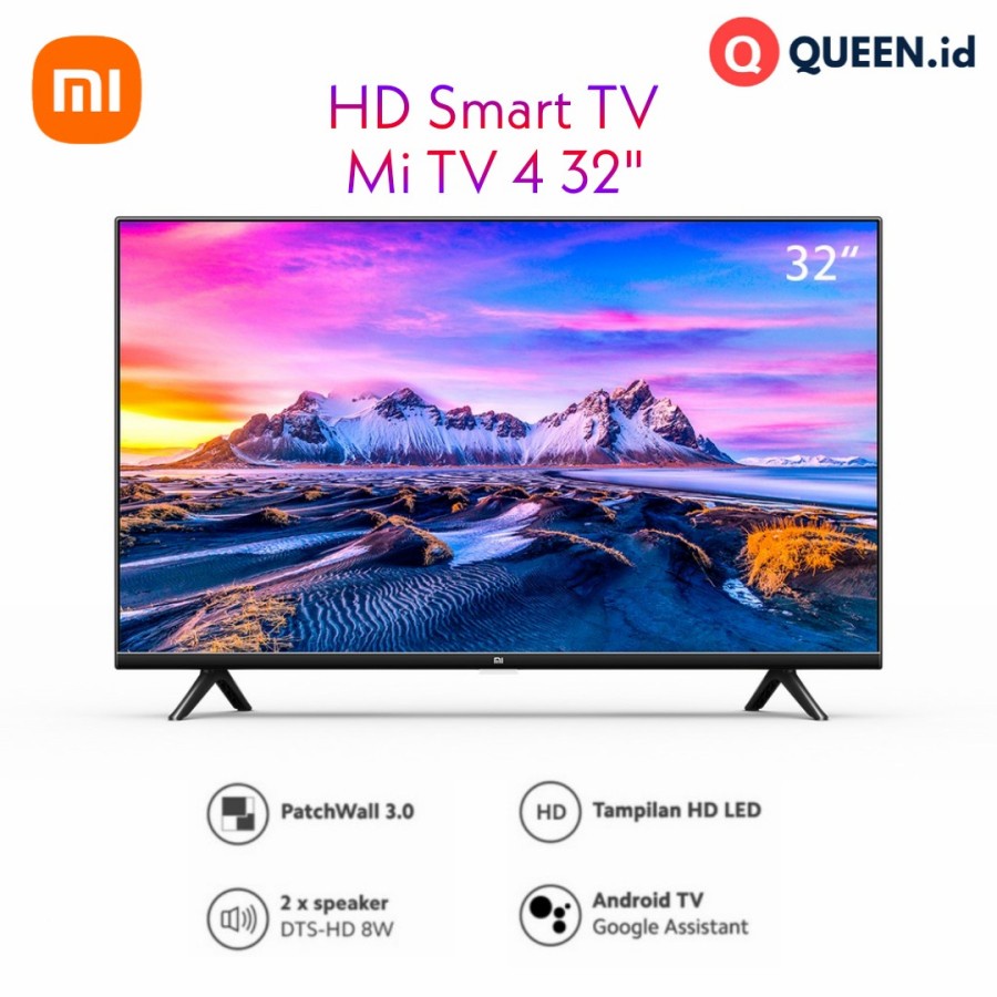 Xiaomi Mi TV 4 32 inch LED Android Smart TV 32" Garansi Resmi