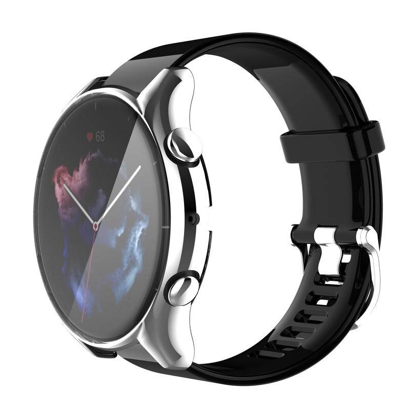 Soft Case Pelindung Layar Smartwatch Bahan TPU Untuk Huami Amazfit GTR 3 Pro 2 2e GTR2 GTR3