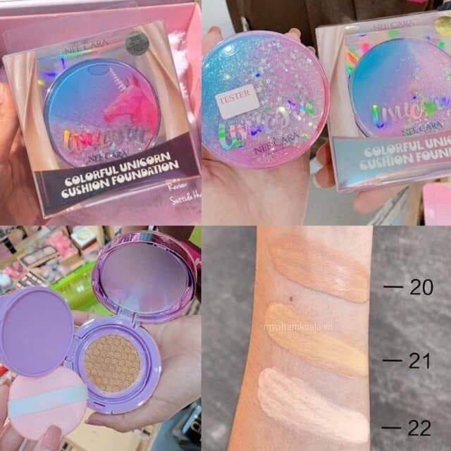 NEE CARA Unicorn Cushion Foundation High Coverage Air Sense Thailand Waterproof