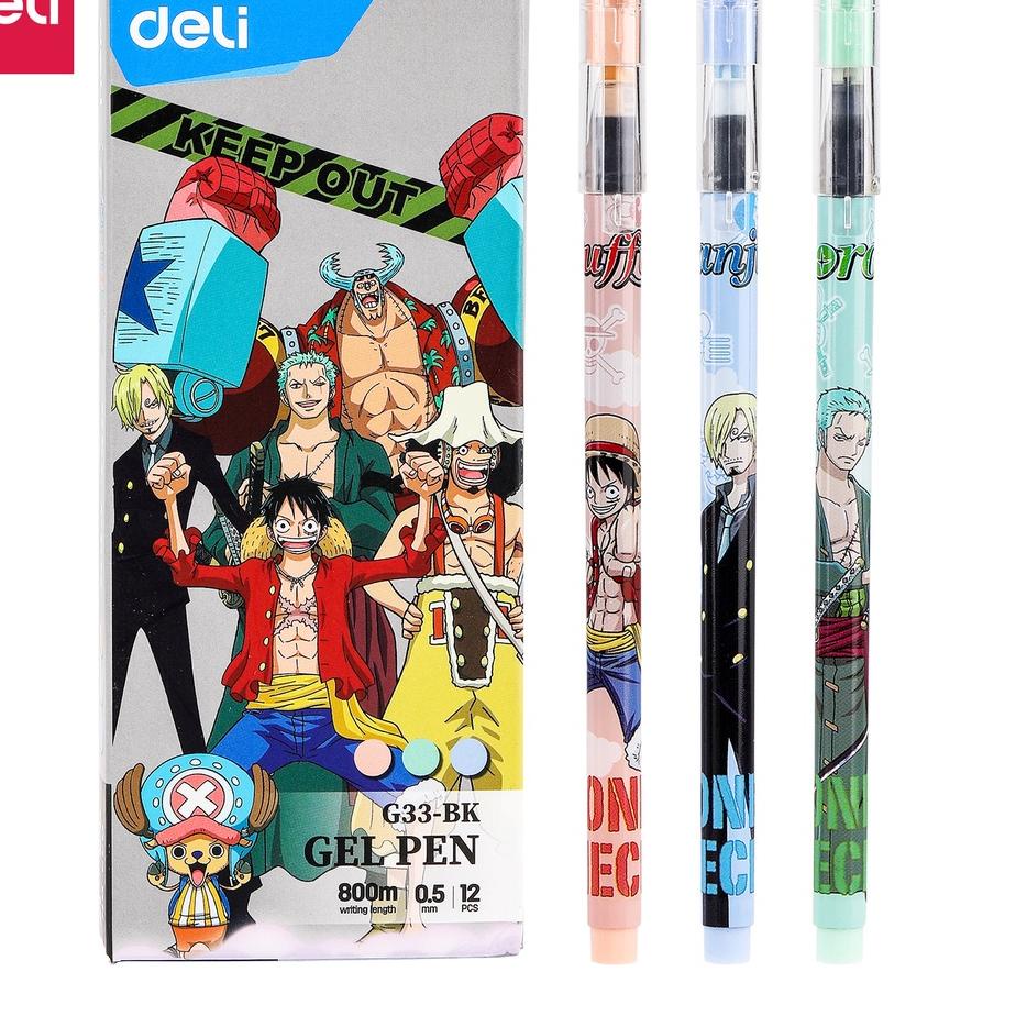 

BIG SALE/HARGA GROSIR >>/5.5 SALE/PROMO HARI INI/「Grosir」 Deli One Piece School Gel Pen / Pulpen Gel 0.5 mm One Piece Tinta Hitam 12 pcs Dapat Menulis Hingga 800 Meter Penulisan Halus dan Lancar CG33-BK ⚡GROSIR⚡