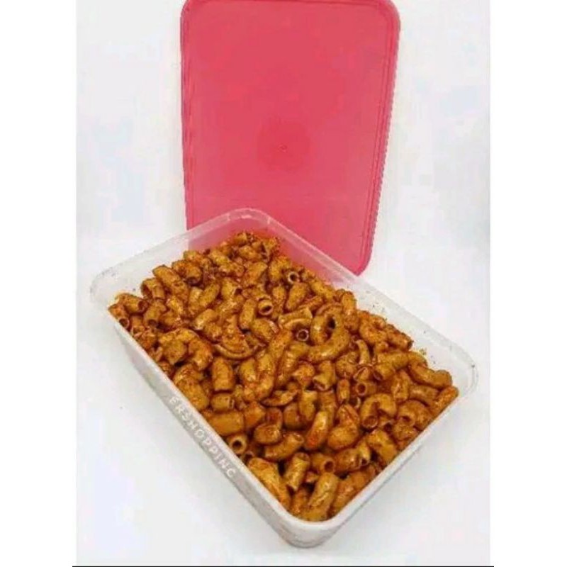 

Makaroni bantet pedas Cikruh uk 200gr makaroni bantet tasikmalaya makaroni pedas gurih macaroni