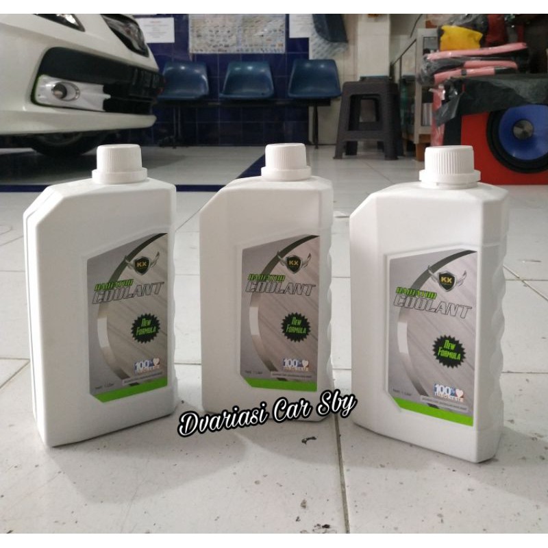 Jual Air Radiator Coolant Mobil Motor Merk KX Coolant Warna Hijau