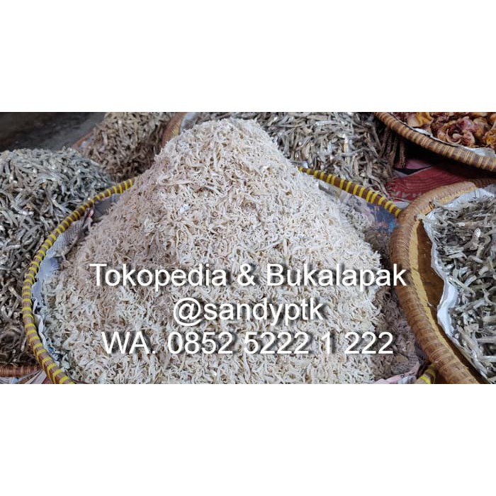 

Ikan Teri Mi - Teri Medan - Teri Halus - Teri Mie Pontianak 500 gram