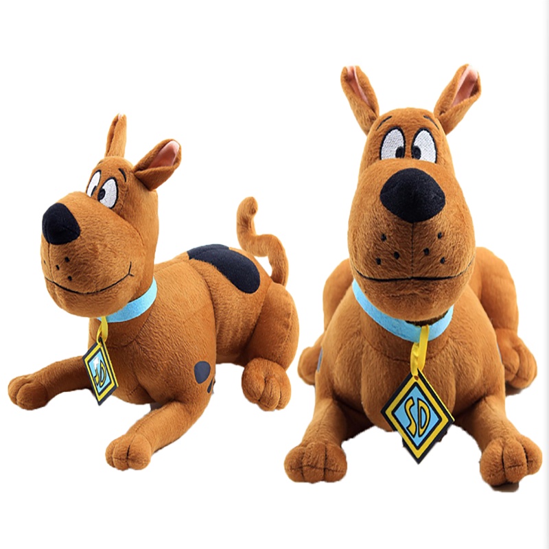 Mainan Plush Scooby-Doo 30cm /11.8in Boneka Kawaii Lembut Hewan Kartun Anak Hadiah