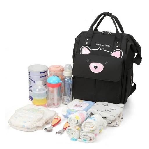 JK U4238 1KG MUAT 2PCS TAS RANSEL BACKPACK MOMMY DIAPERS TRAVEL IMPORT Z6920