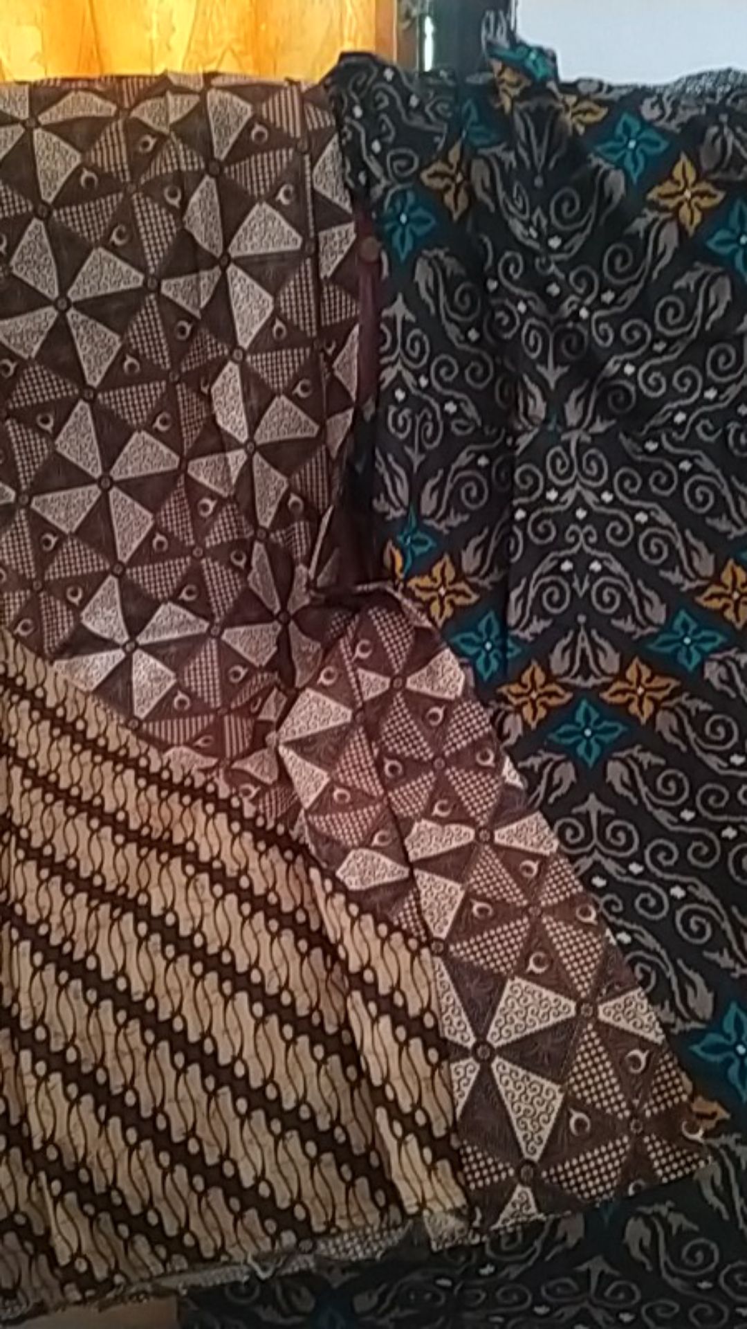 Gamis Cewek Panjang Batik Kombi Genes #2 Wanita Muslim Modern Premium Exclusive