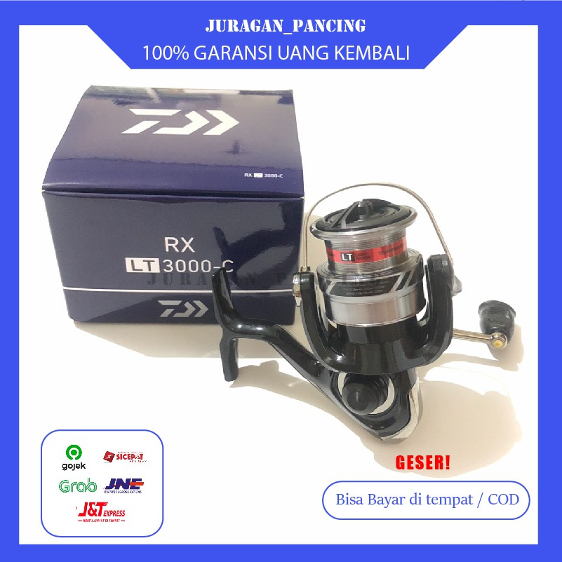 REEL KATROL  PANCING DAIWA RX LT 3000|KOLAM|BAWAL|GALATAMA|KILO GEBRUS|IKAN MAS| KUAT 6KG|SPOOL ALMU